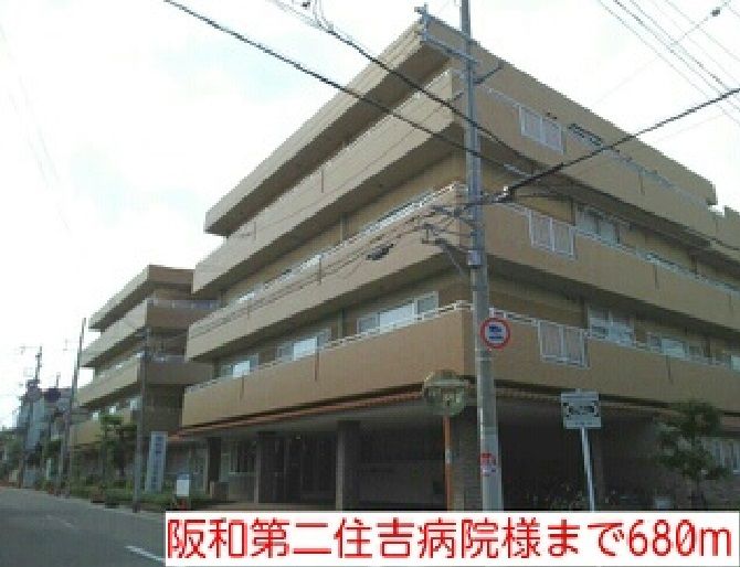 近くの病院まで680m（徒歩9分）