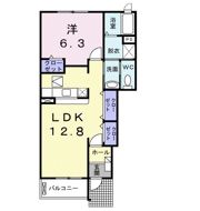グレース コートBの間取り画像
