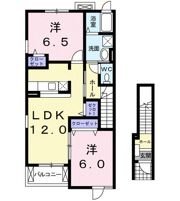 シプリエールDの間取り画像
