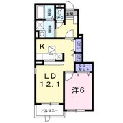 セレ－ノ中央の間取り画像