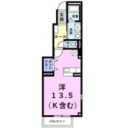 クラーベルⅡの間取り画像