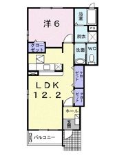 メリディオ14の間取り画像