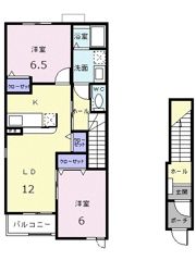 サウスタウンの間取り画像