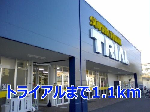 近くのトライアルまで1,100m(徒歩14分)