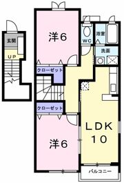 ベルデ・ビエントⅡ番館の間取り画像