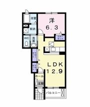 アメニティ アオヤギの間取り画像