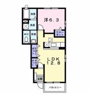 メルヴェイユーの間取り画像