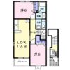ヴィラ アンソレイエⅡの間取り画像