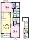 サンユニメント B棟の間取り画像