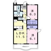 マーベラスガーデンの間取り画像