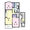 シャトレ沖Bの間取り画像