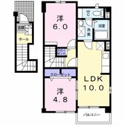 ブルックBの間取り画像