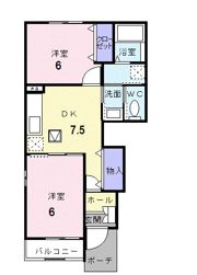 サンリットスクエアBの間取り画像
