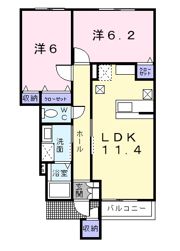 ジェルメスクエアの間取り画像