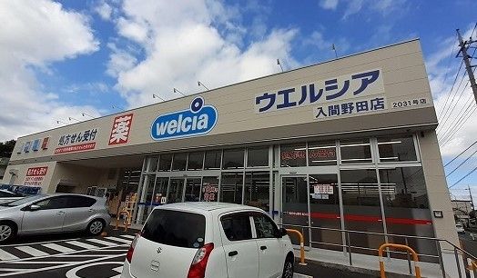 近くのウエルシア入間野田店 (調剤薬まで650m(徒歩9分)