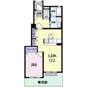 ヴィラ グッド ラックB棟の間取り画像