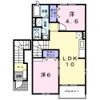 ブリッサ桜岡Aの間取り画像