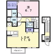 エコヒルズイ－ストの間取り画像