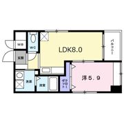 クレスト呉服町の間取り画像