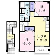 EAST SIDEの間取り画像