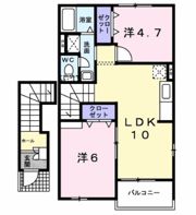 EAST SIDEの間取り画像