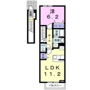 Villa原松の間取り画像