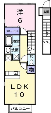 ウィング・コートの間取り画像