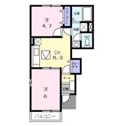 ソル・サリエンテ Bの間取り画像