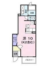 モデルノ エスパシオの間取り画像