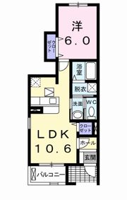 ラークAの間取り画像