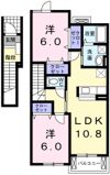ラークBの間取り画像