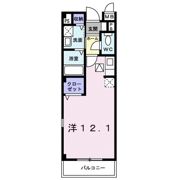 グラース アンジュⅢの間取り画像
