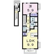 プレッソ・U Ⅰ番館の間取り画像