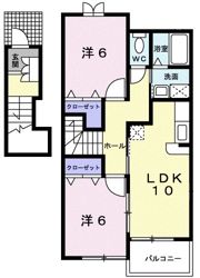 パルククレール・ササキ Bの間取り画像