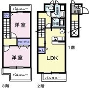 メイポールけやきBの間取り画像