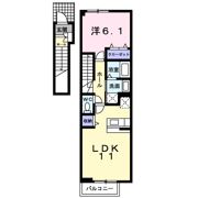 エレガンテⅡの間取り画像