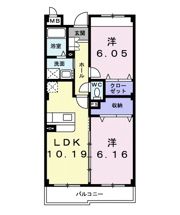 ドリ－ム KⅠの間取り画像