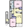 メゾン ポム Aの間取り画像