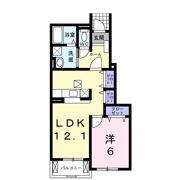 シャトーブリエⅡの間取り画像