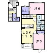 リバーサイドシティ B棟の間取り画像