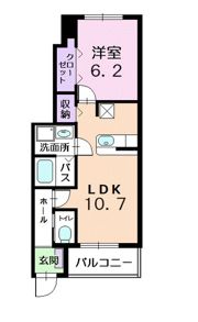 ヴァン・クレール平井の間取り画像