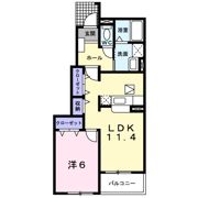 プリマ ステア Aの間取り画像