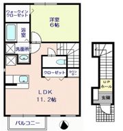 フレメゾン白石の間取り画像