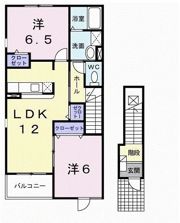 Sereno Uno Aの間取り画像