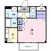 ブロードウィングスの間取り画像