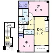 シャン・ド・ポワール Bの間取り画像