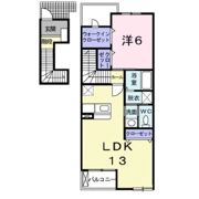 プラシードSの間取り画像