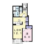 ココット Aの間取り画像