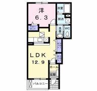 グランシューの間取り画像