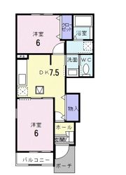 シャルマンAの間取り画像